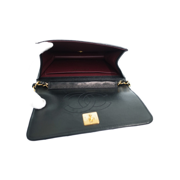 Chanel Mini Matelasse Chain Shoulder Bag Black - Picture 3 of 7